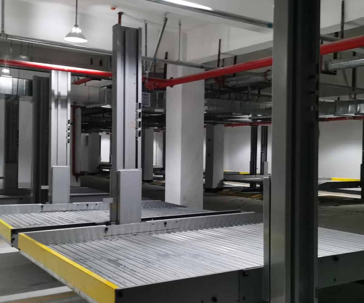 兩層升降式機械停車設備回購